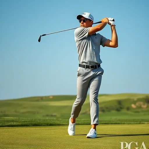 필드 퍼포먼스를 위한 PGA골프웨어의 핵심 기능성