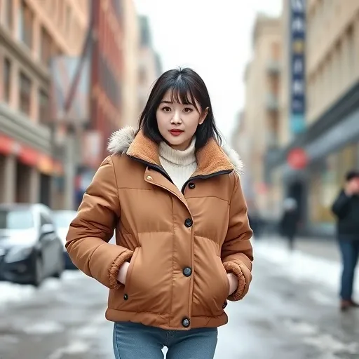 실패 없는 탑텐 여성 숏패딩 사이즈 선택 가이드