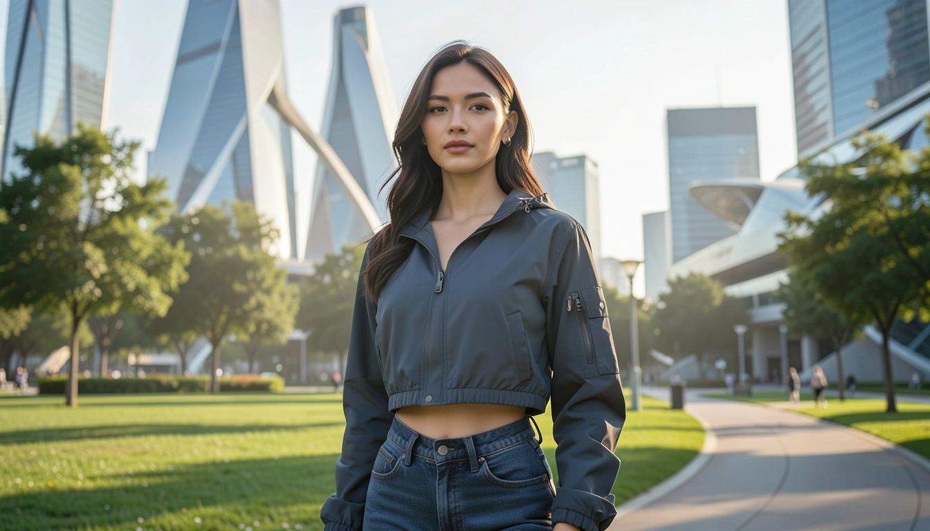 기능성 여성 윈드브레이커: 겉모습만이 전부가 아니다!