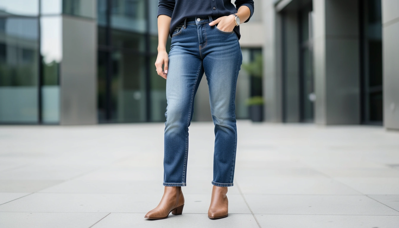 ‘나만의’ 부츠컷 청바지 선택, 이것만 알면 끝! (체형별, 소재별, 핏별)