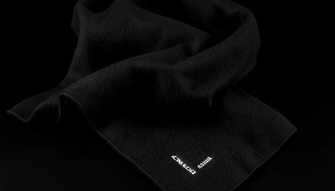 고가치 아이템, 아크네 스튜디오 목도리 블랙 정품 구별과 관리법