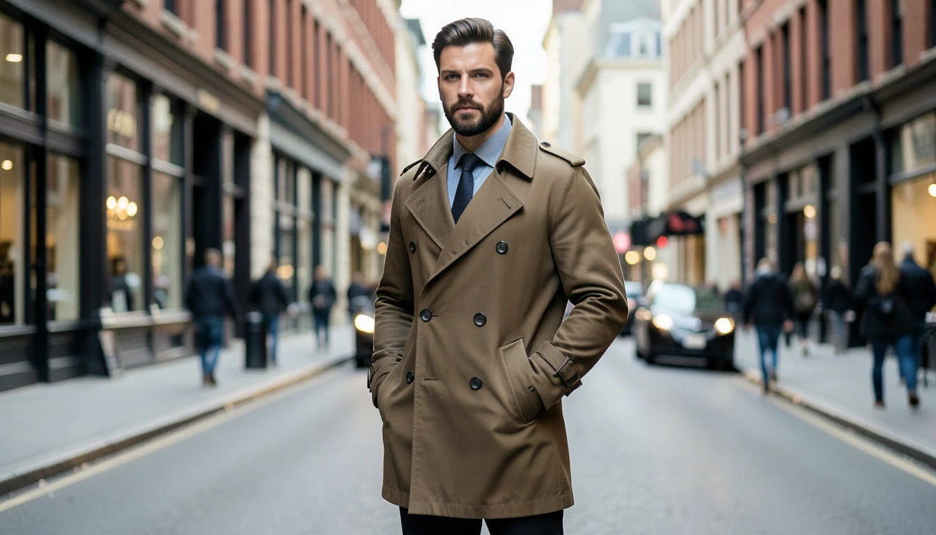 버버리 남성 코트, 체형별 맞춤 스타일링 가이드