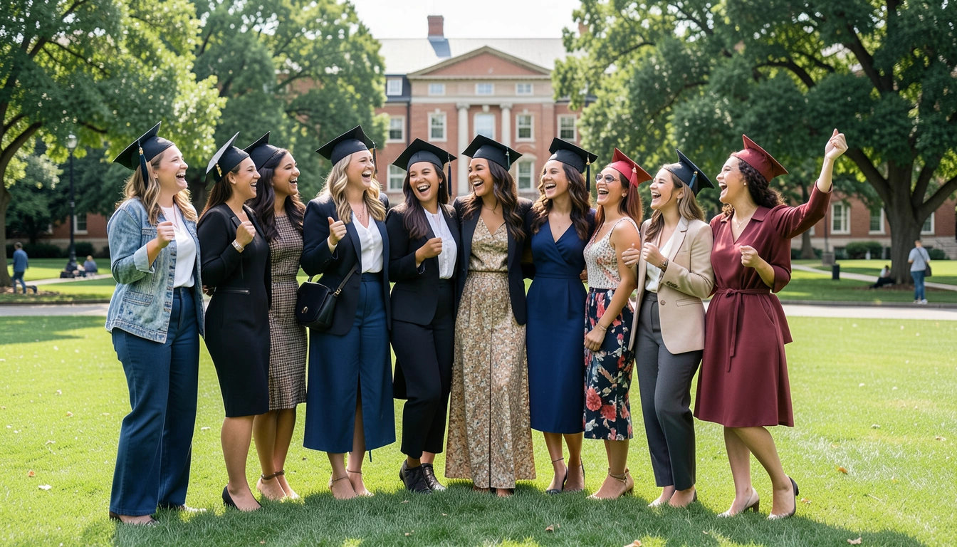 헤어&메이크업부터 포즈까지, 완벽한 졸업식코디의 마무리