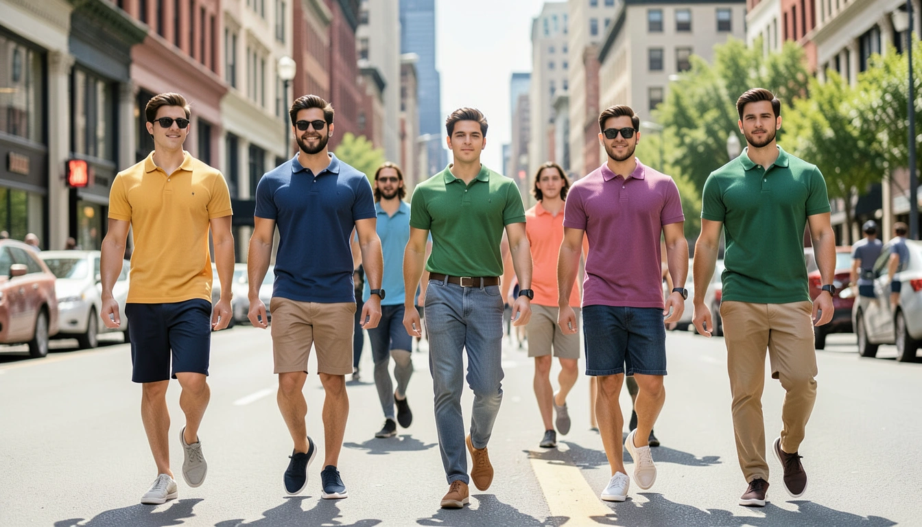 '딱 맞다'는 착각은 금물! 폴로반팔티 사이즈와 소재, 제대로 알고 입자