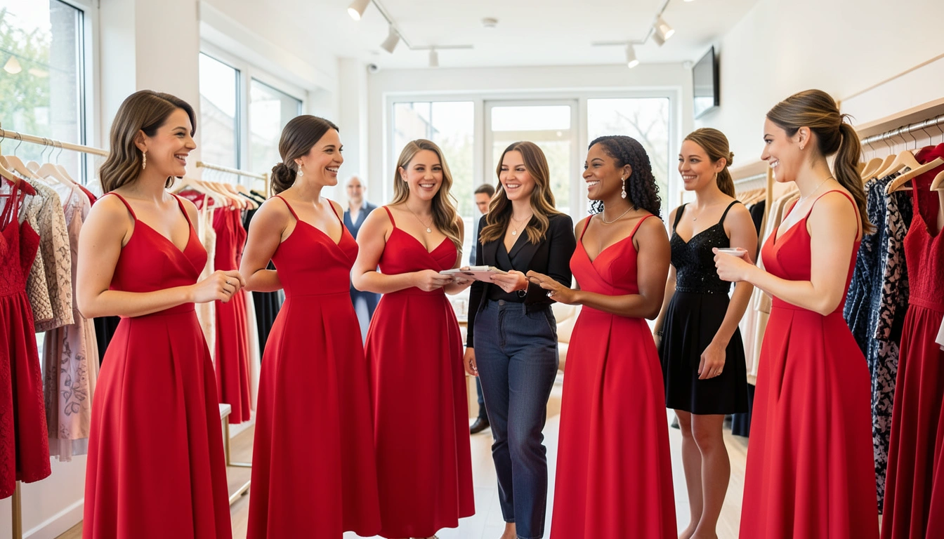 최고의 빨간 원피스 핏을 위한 퍼스널 컬러 & 이미지 컨설팅