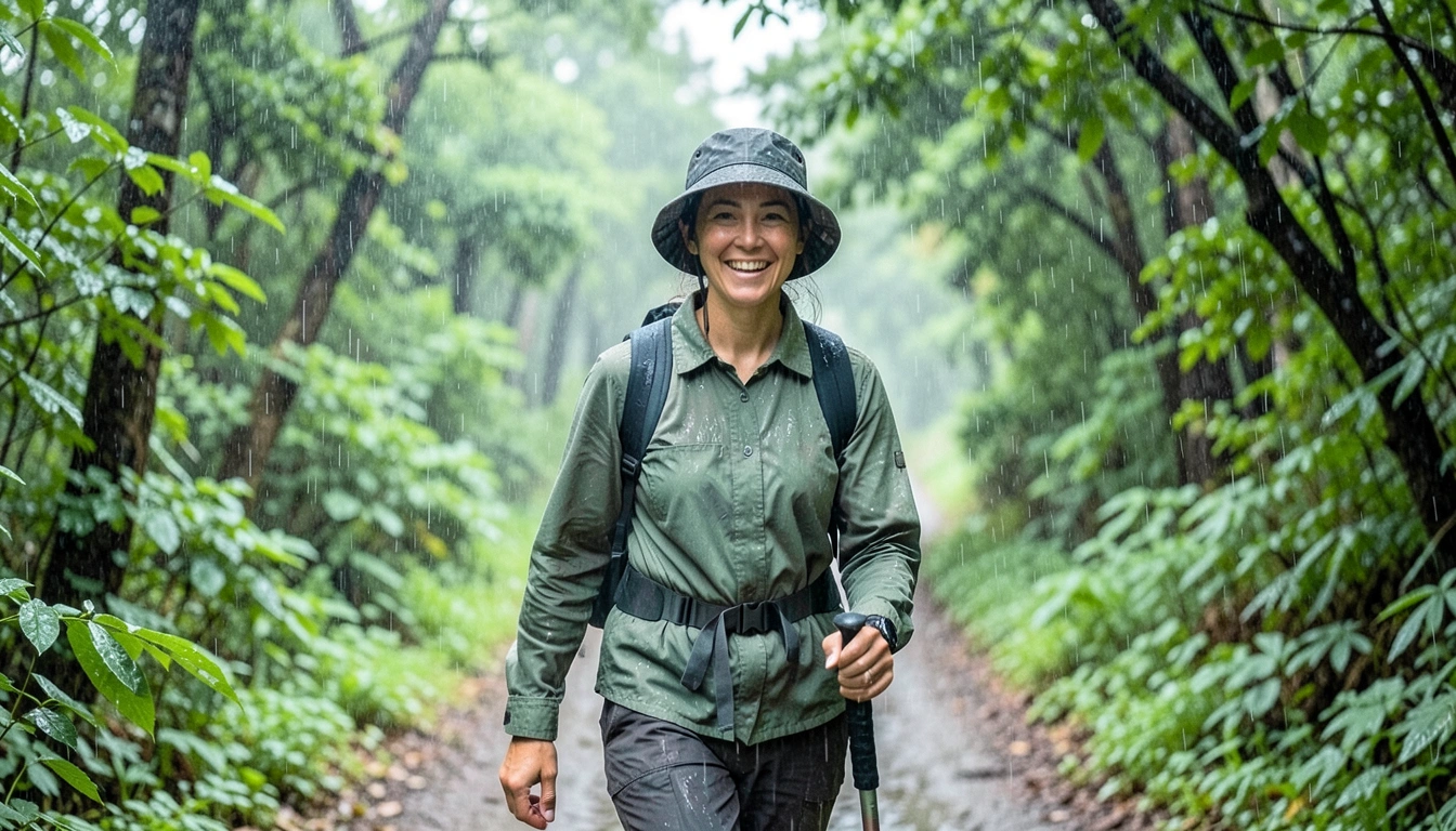 🔬 방수모자, 그냥 방수가 아니다! 핵심 기능성 완벽 해부 (소재, 디자인, UV 차단)