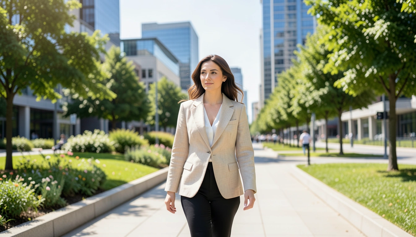 내게 딱 맞는 여성 린넨자켓? 소재와 핏부터 확인하세요!