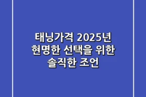 태닝가격, 2025년 현명한 선택을 위한 솔직한 조언