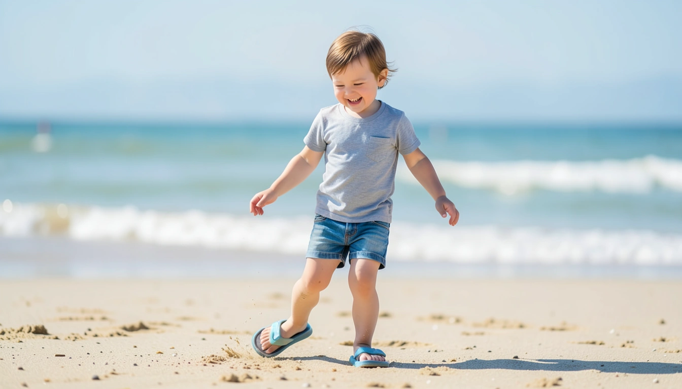 아이 발에 '딱' 맞는 키즈쪼리: 기능성 소재와 착용감의 비밀